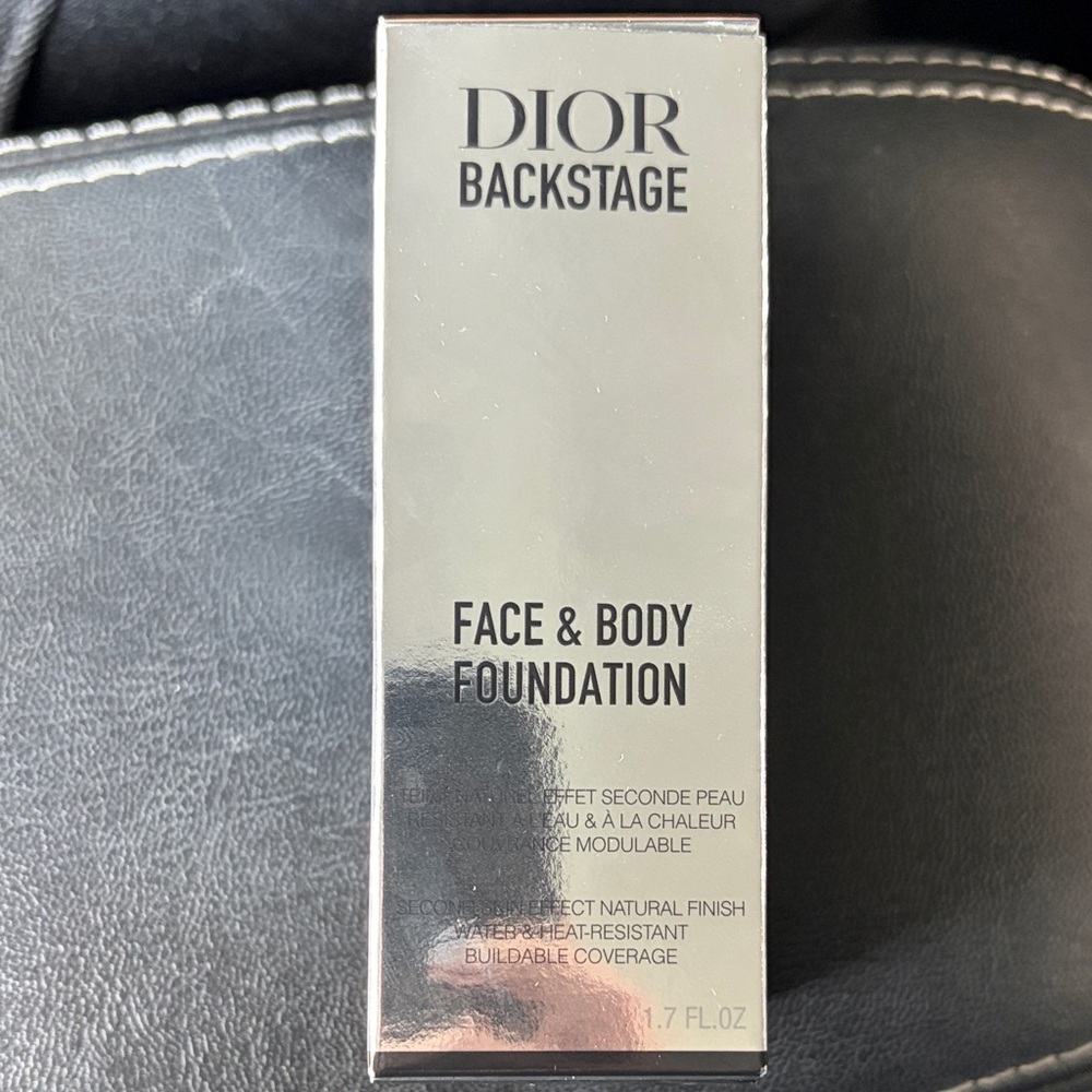 Dior Backstage Face & Body Foundation - Silver Packaging
